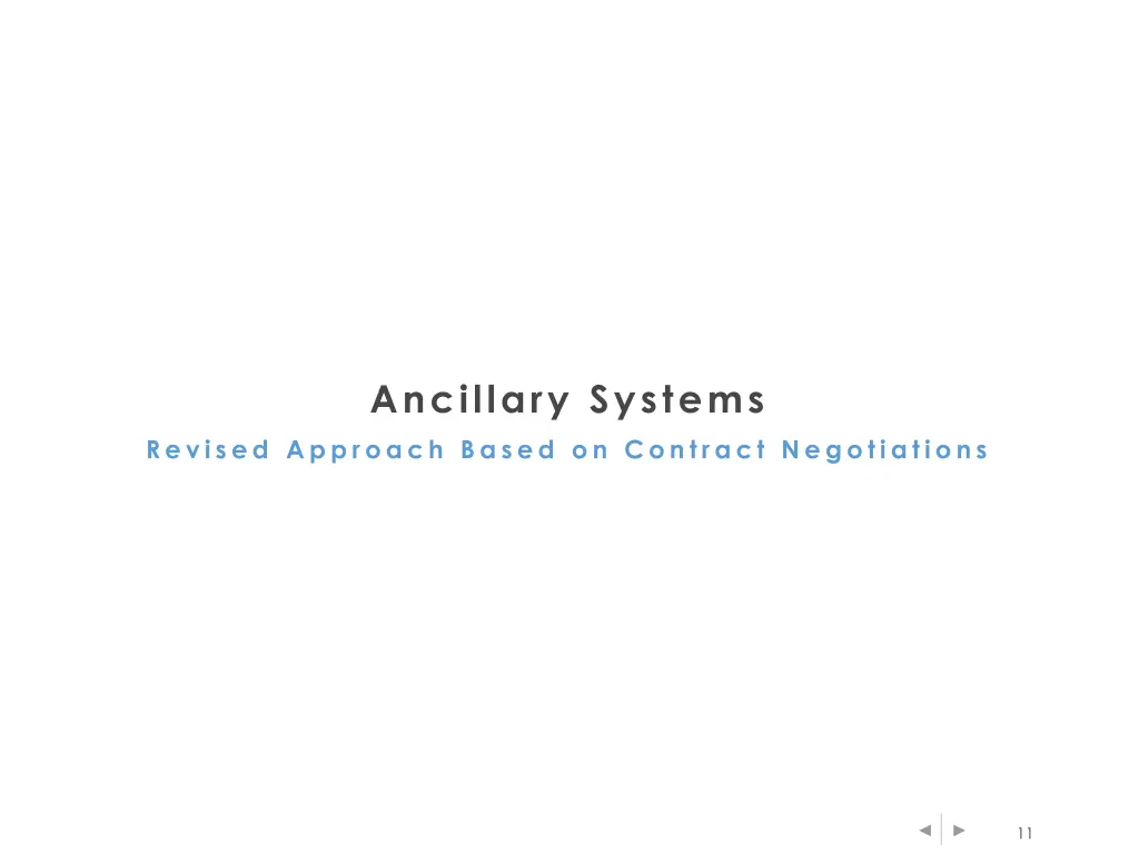 ancillary systems