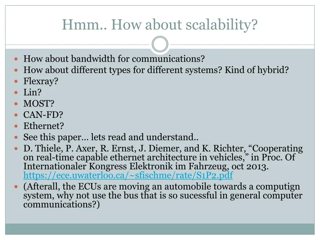 hmm how about scalability