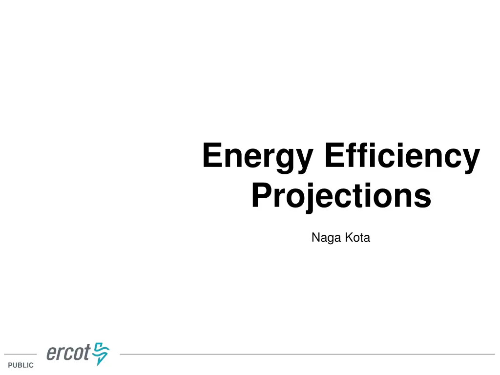 energy efficiency projections