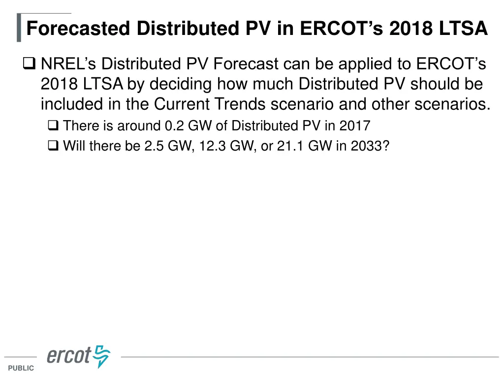 forecasted distributed pv in ercot s 2018 ltsa 1