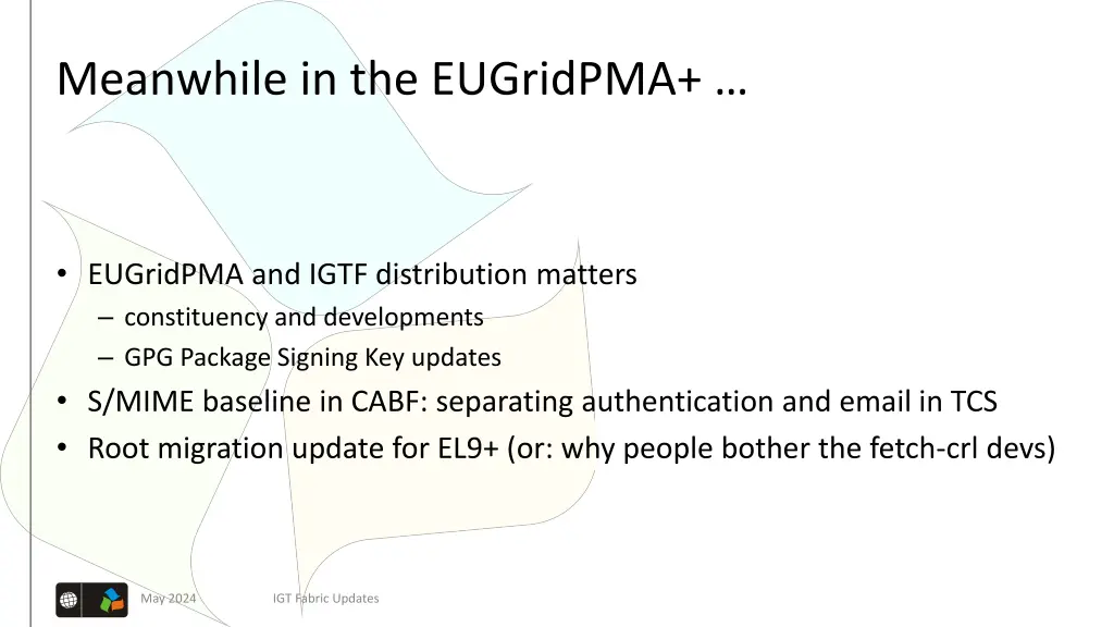 meanwhile in the eugridpma