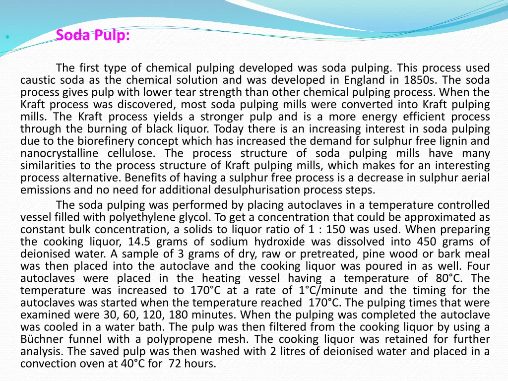 soda pulp