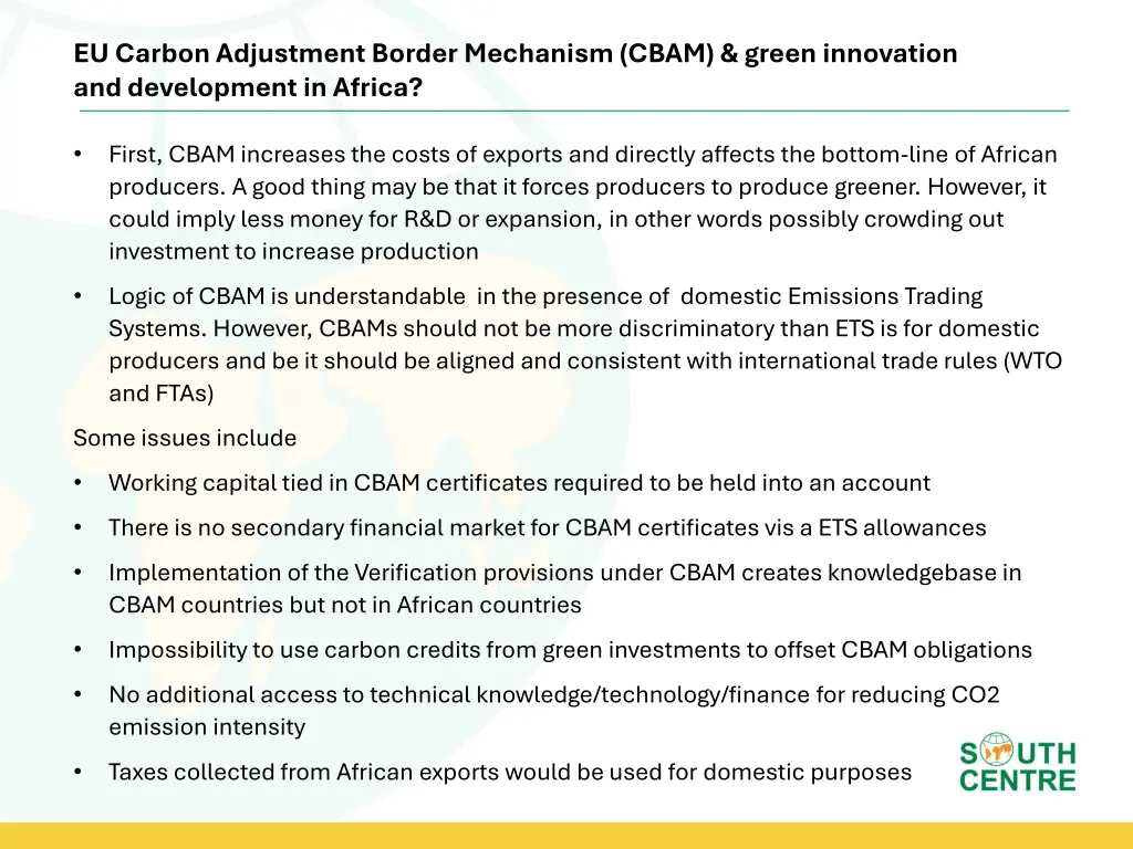 eu carbon adjustment border mechanism cbam green
