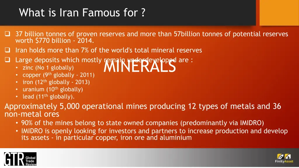 what is iran famous for 1