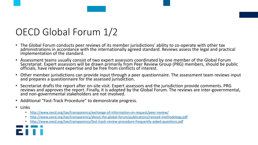 oecd global forum 1 2