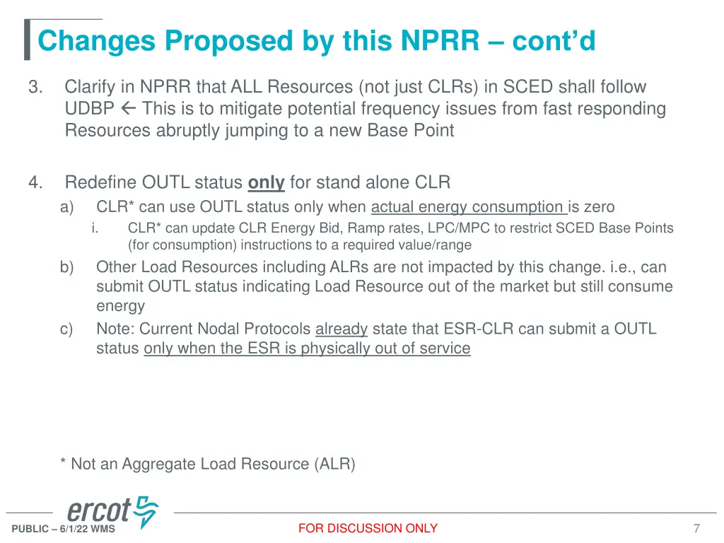 changes proposed by this nprr cont d