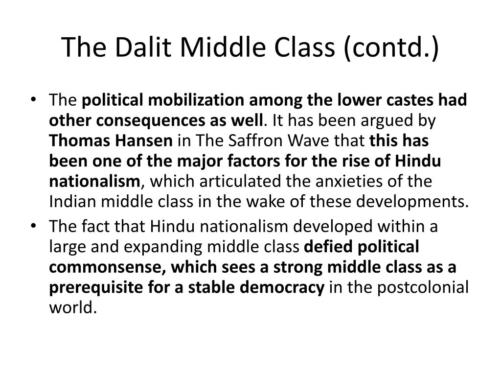 the dalit middle class contd 3