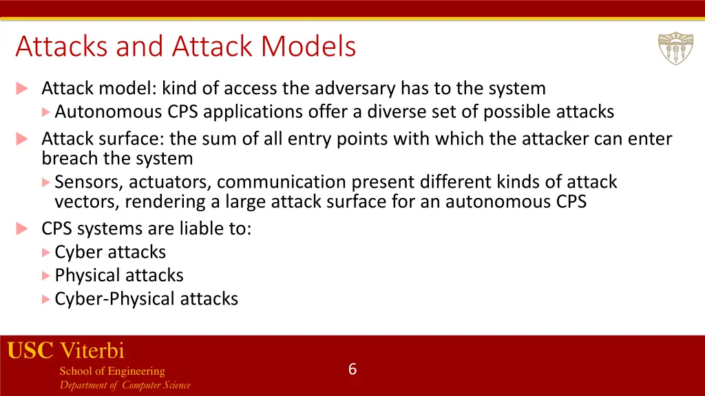 attacks and attack models