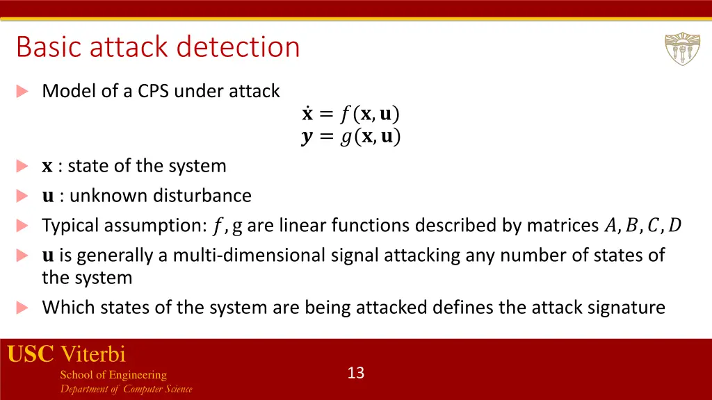 basic attack detection