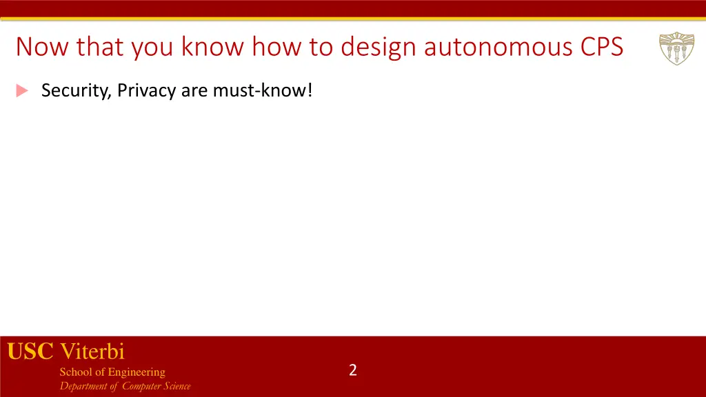 now that you know how to design autonomous cps