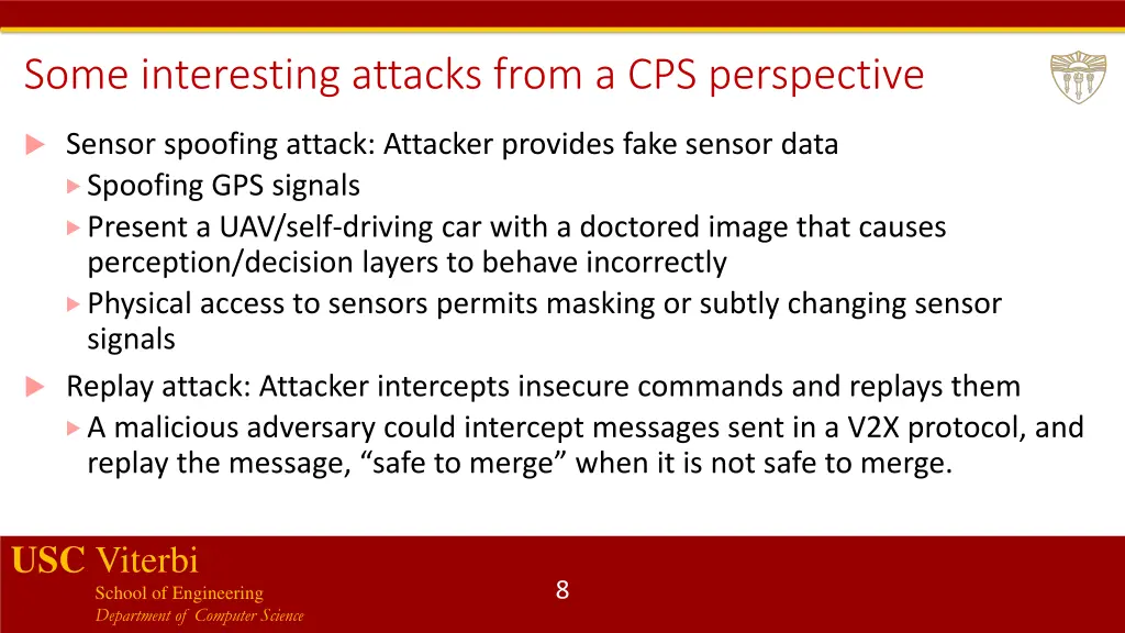 some interesting attacks from a cps perspective