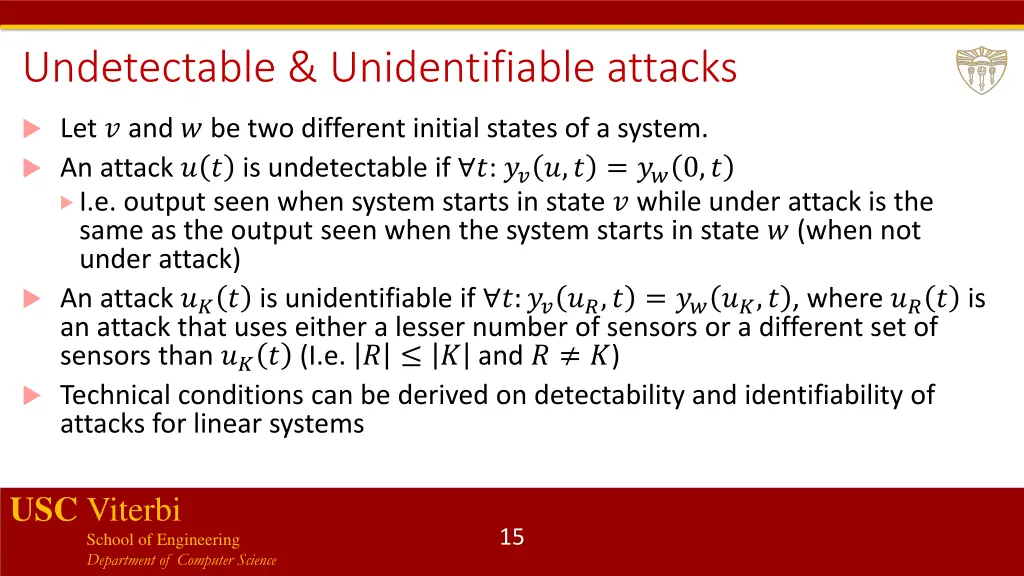 undetectable unidentifiable attacks