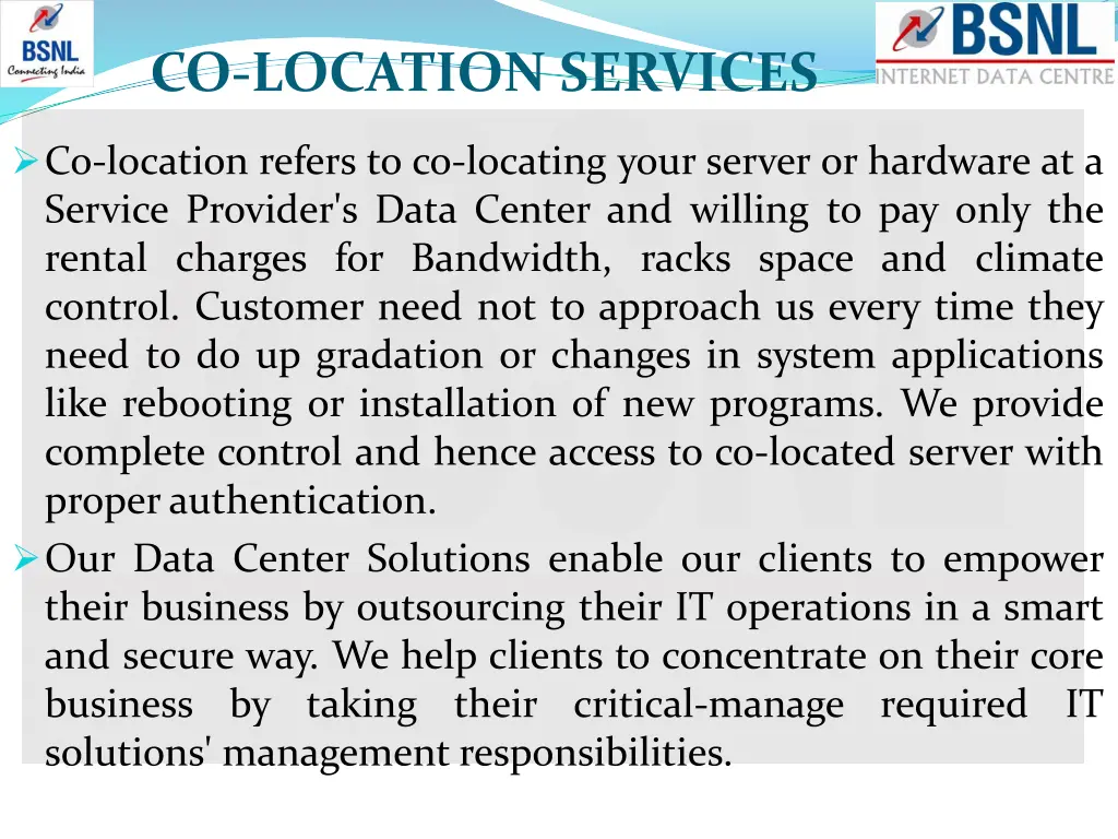 co location services
