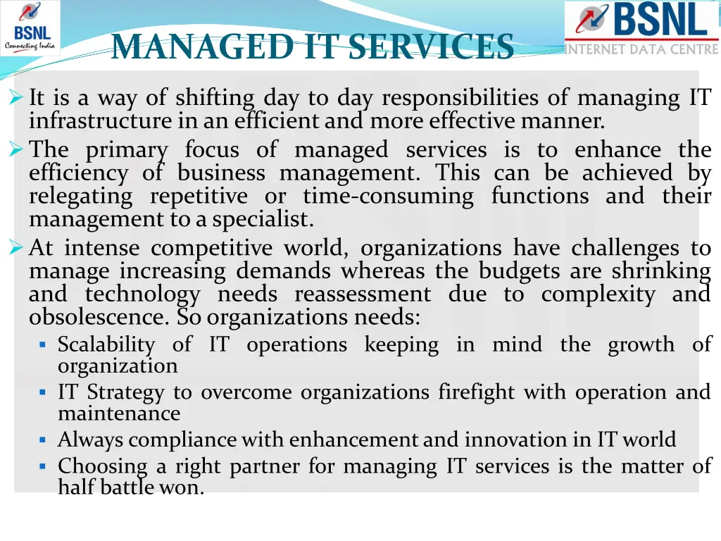 managed it services