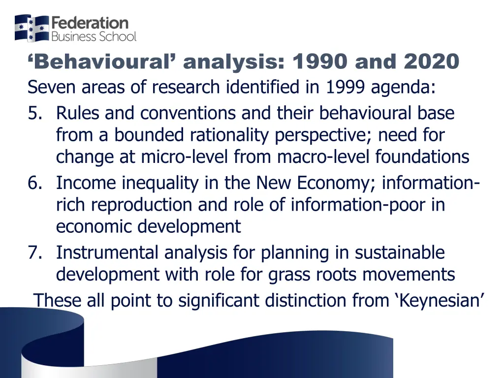 behavioural analysis 1990 and 2020 3