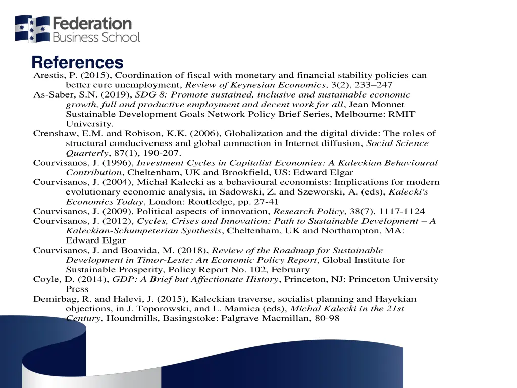 references arestis p 2015 coordination of fiscal