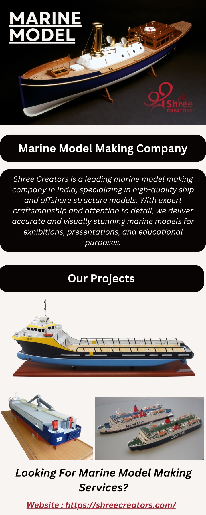 marine model