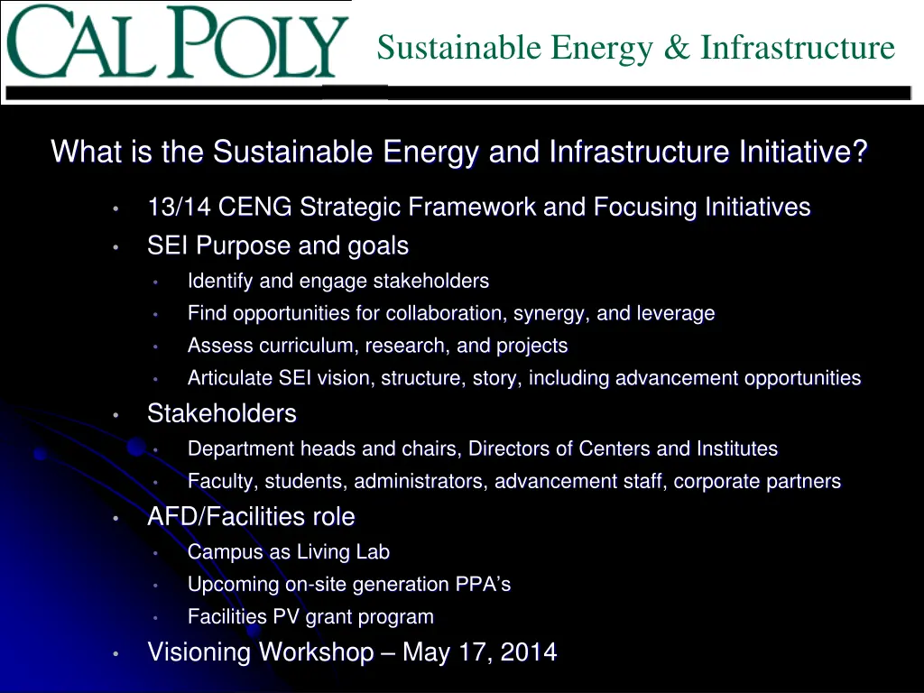 sustainable energy infrastructure 2