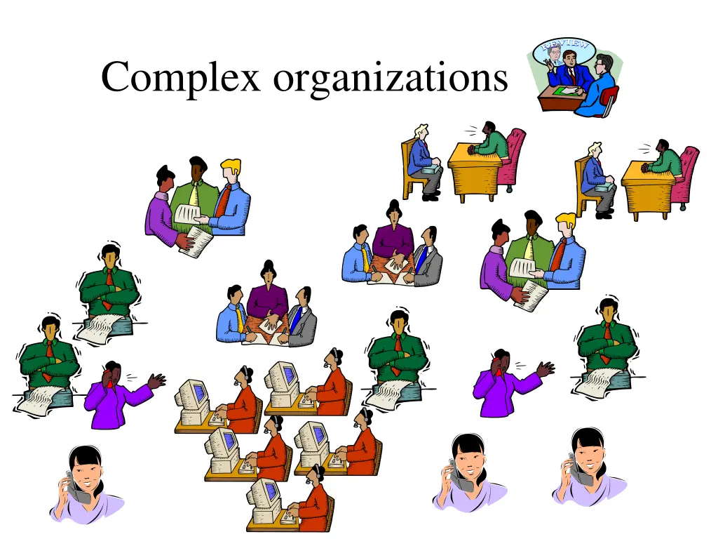 complex organizations