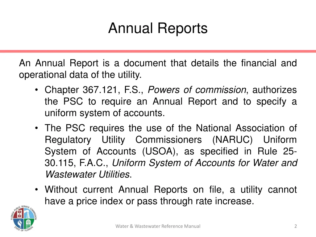 annual reports 1