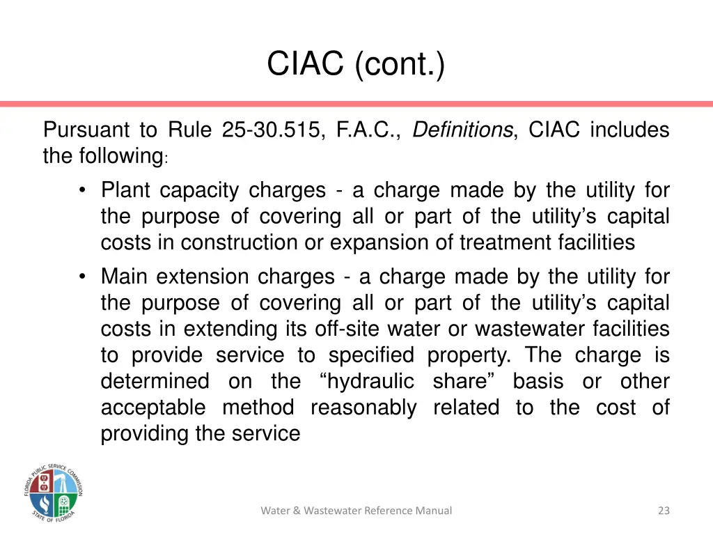 ciac cont