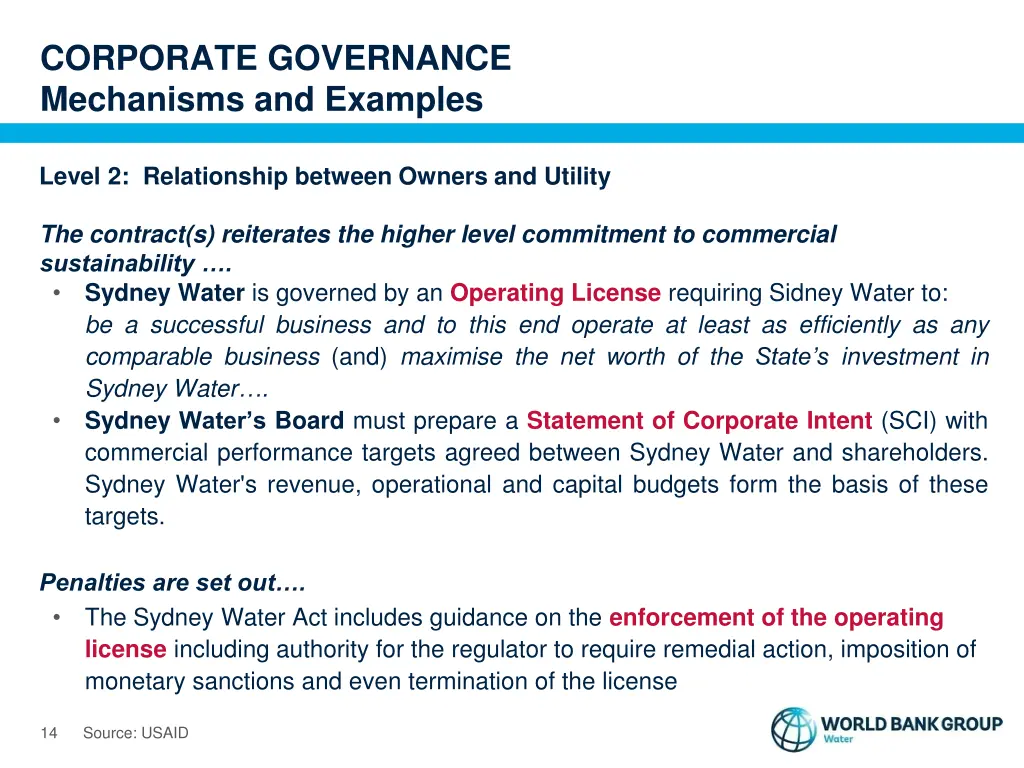 corporate governance mechanisms and examples 2