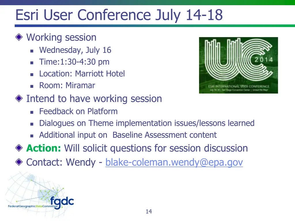 esri user conference july 14 18