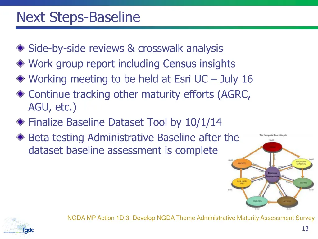 next steps baseline