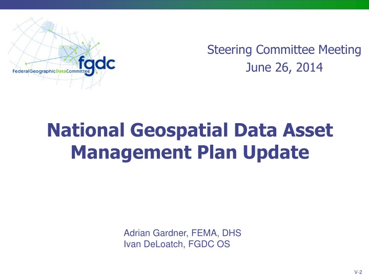 steering committee meeting june 26 2014