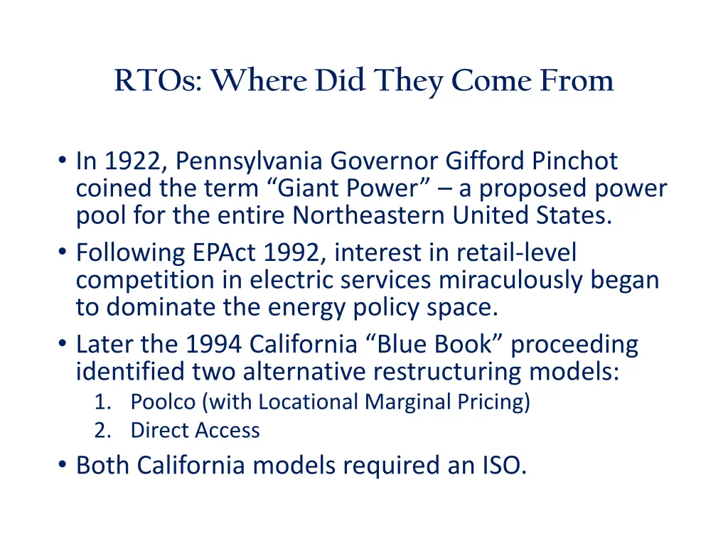 rtos where did they come from