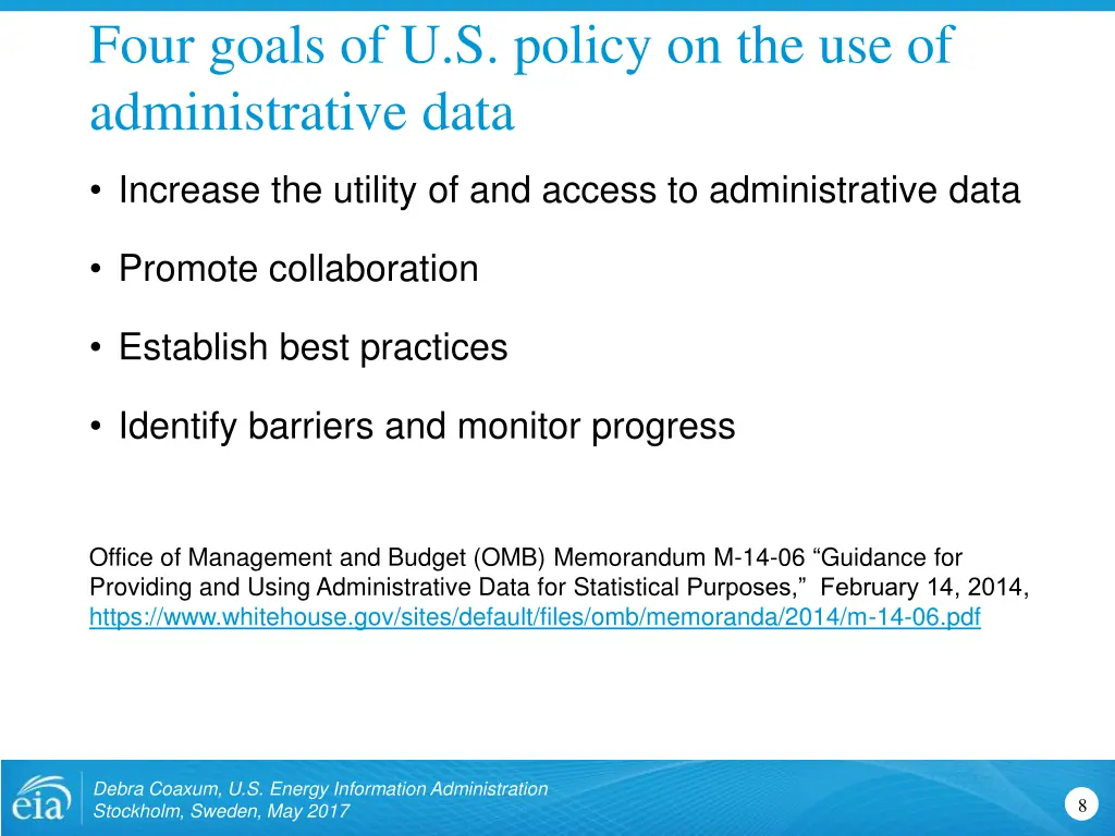 four goals of u s policy