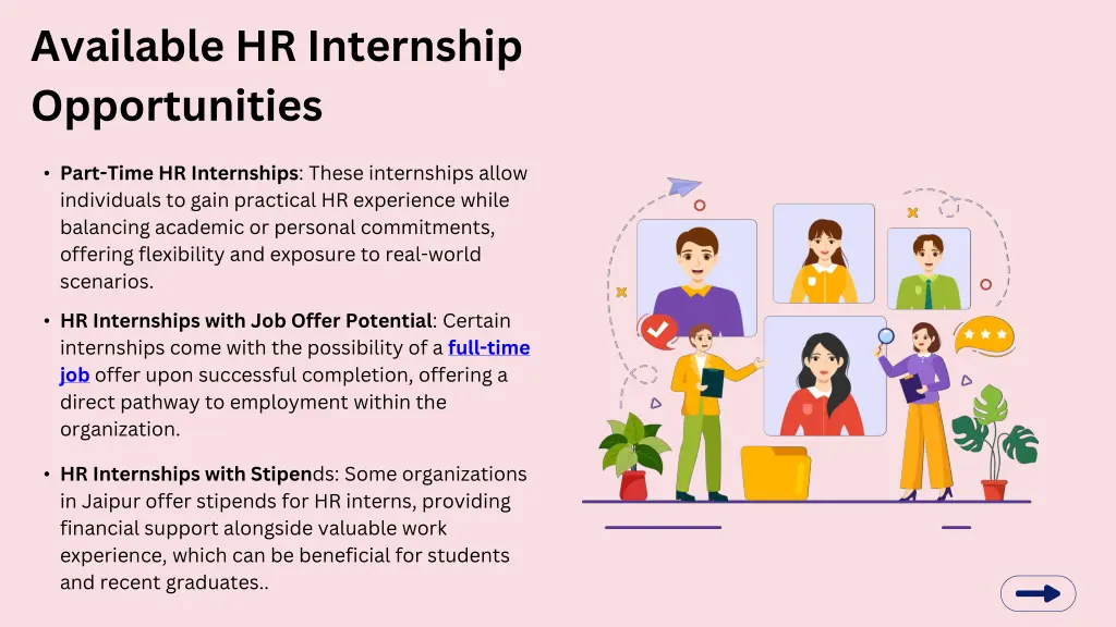 available hr internship opportunities