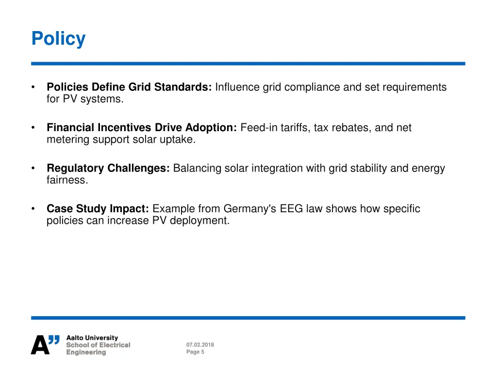 policy