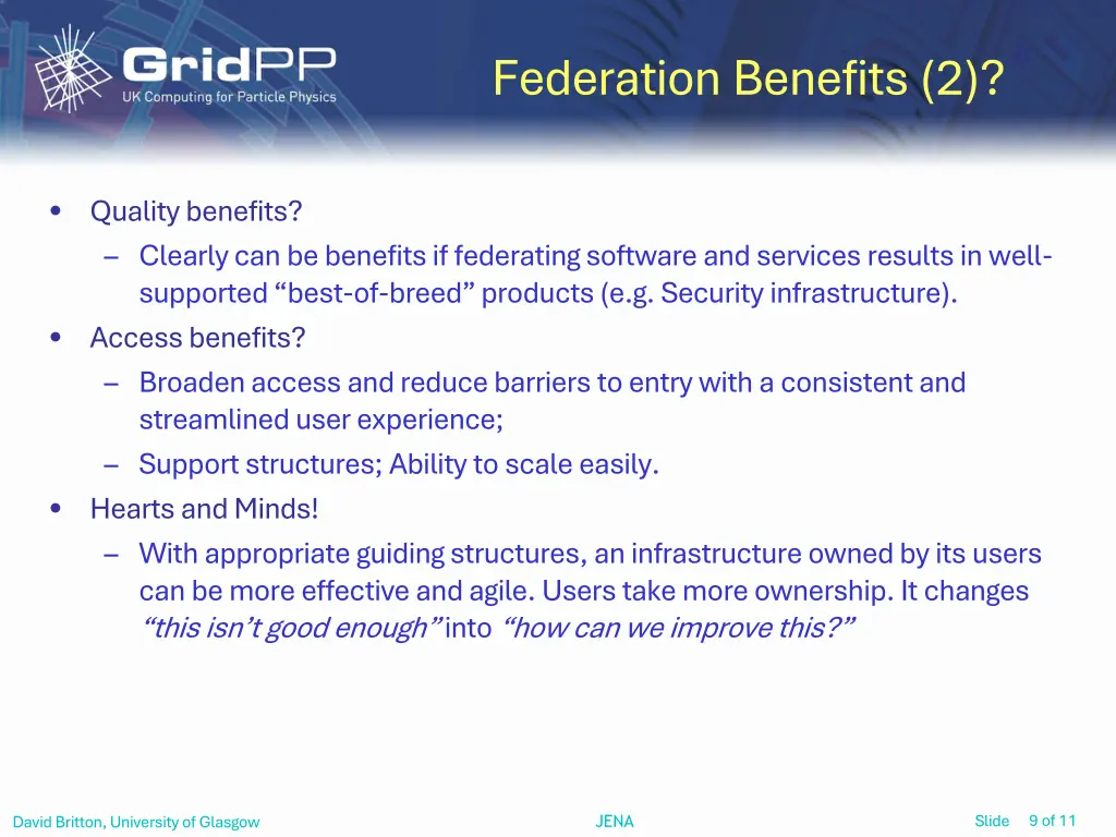 federation benefits 2