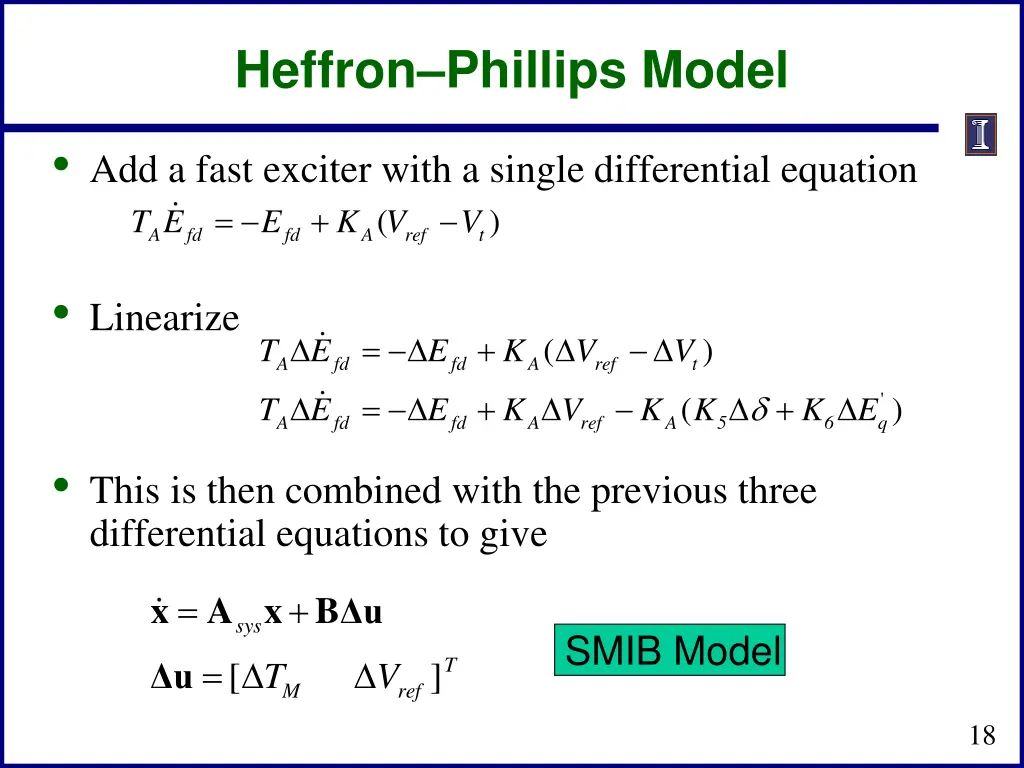 heffron phillips model