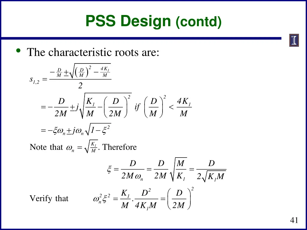pss design contd 2