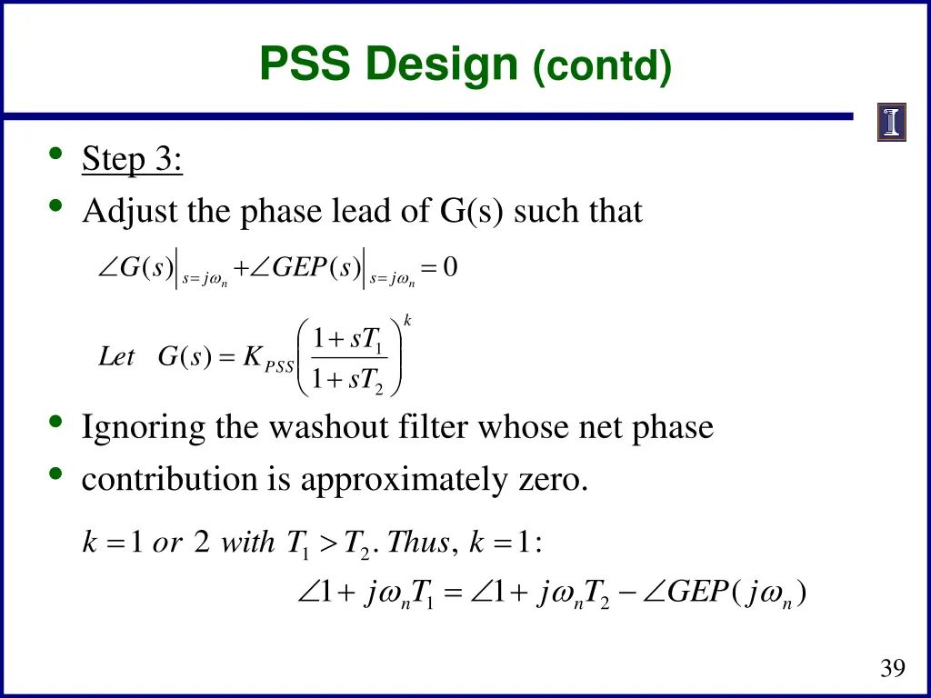 pss design contd