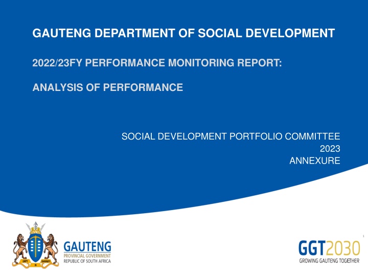 gauteng department of social development