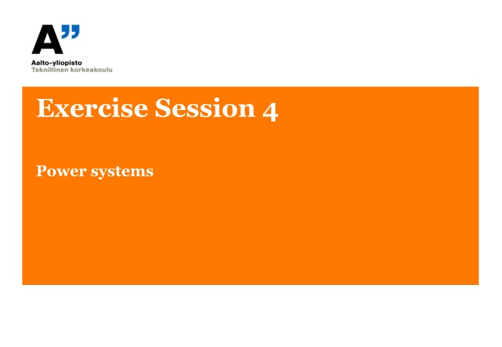 exercise session 4