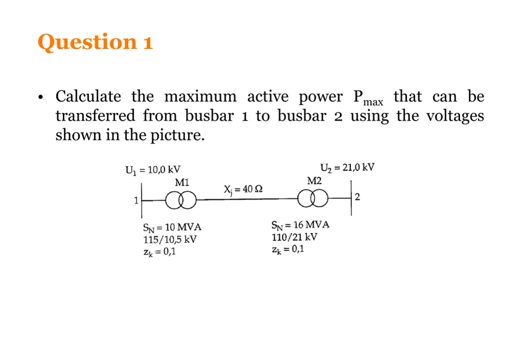 question 1