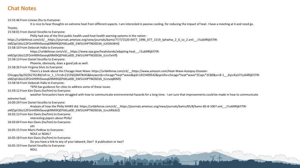 chat notes