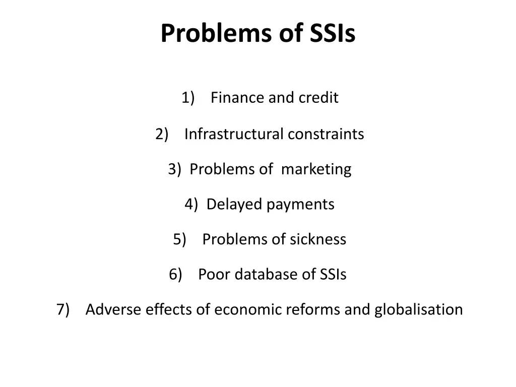 problems of ssis