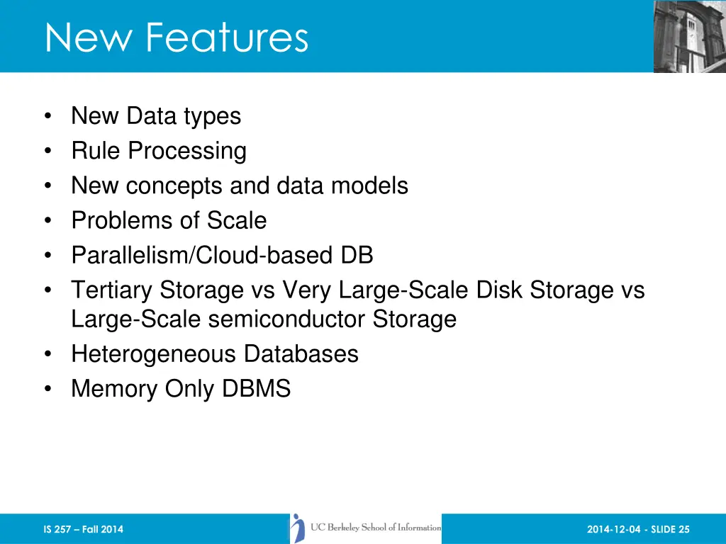 new features