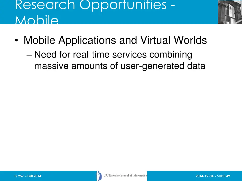 research opportunities mobile