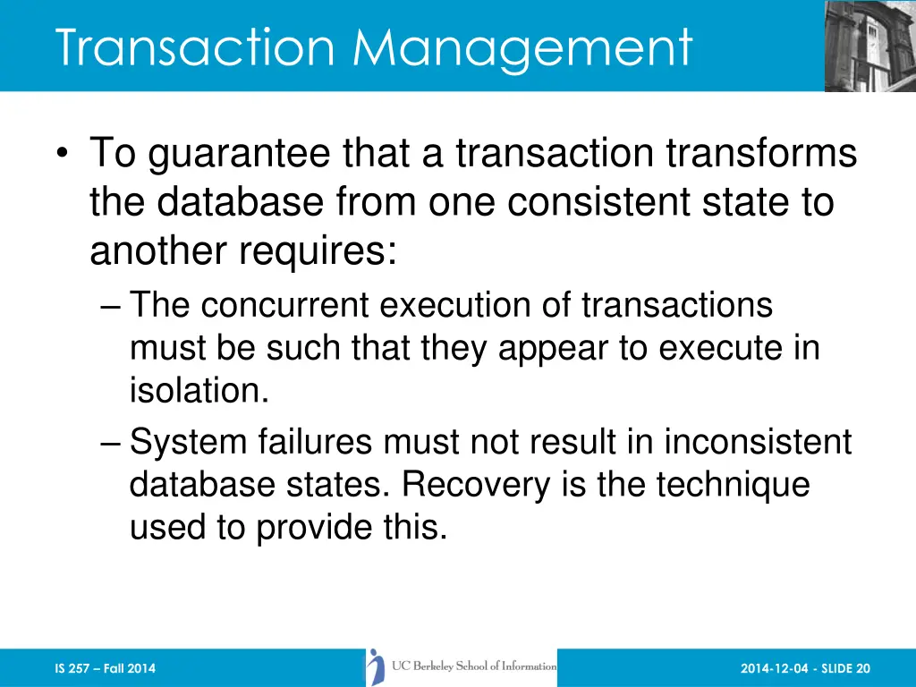 transaction management 1