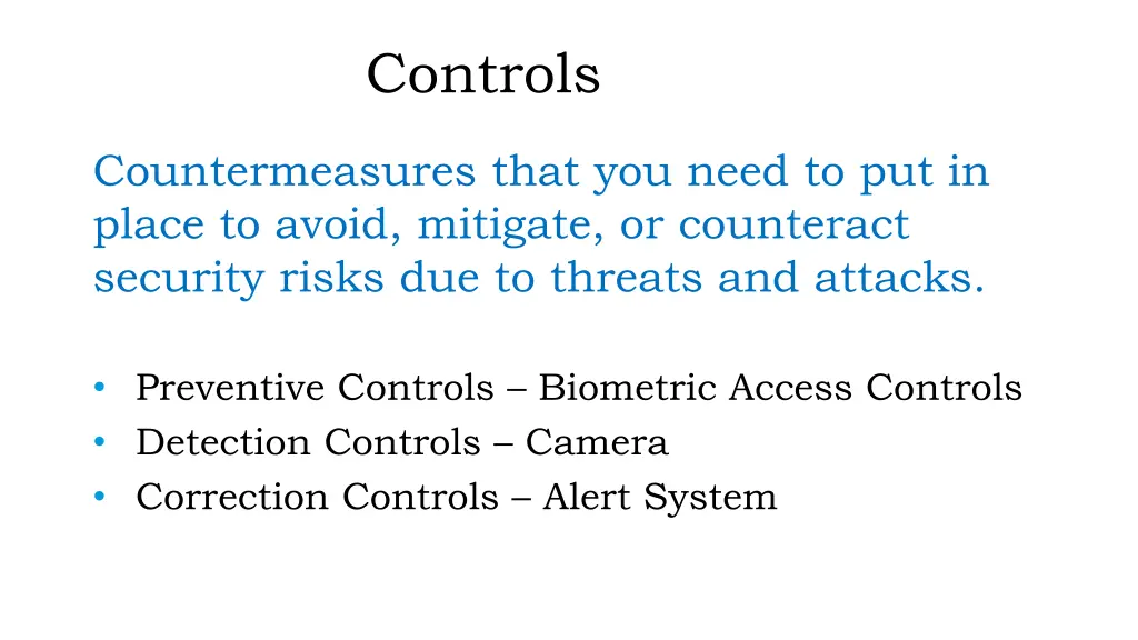 controls