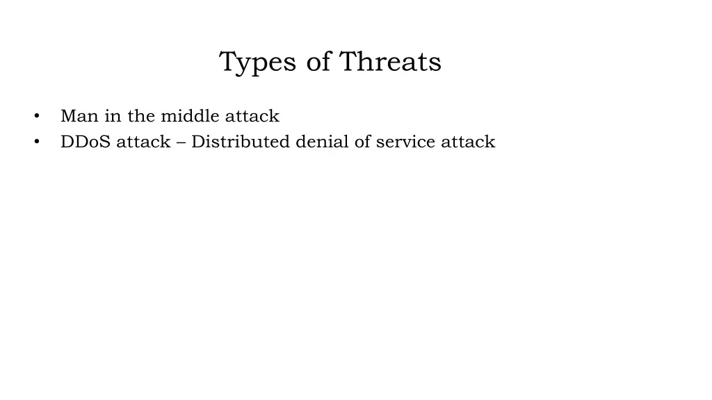 types of threats 1