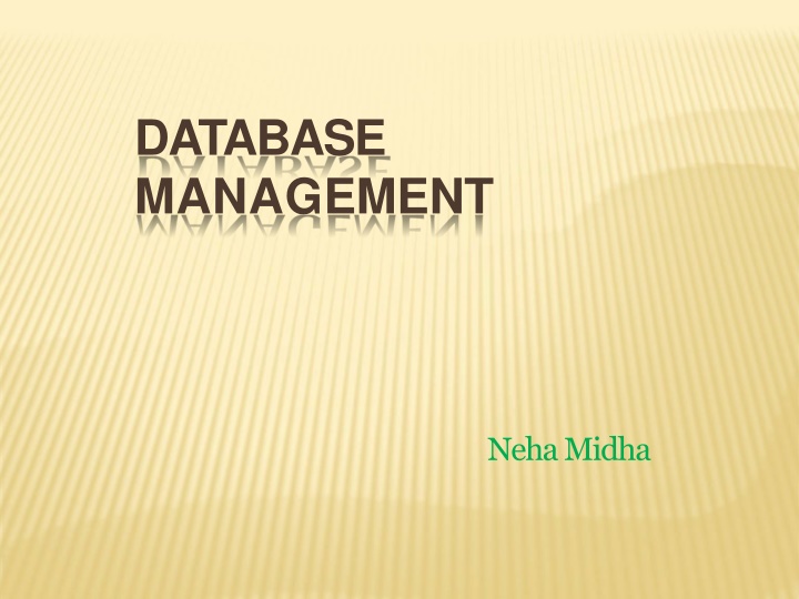database management
