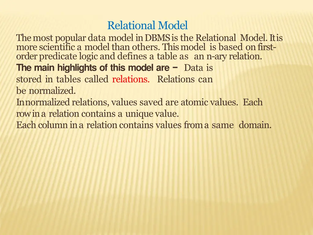 relationalmodel