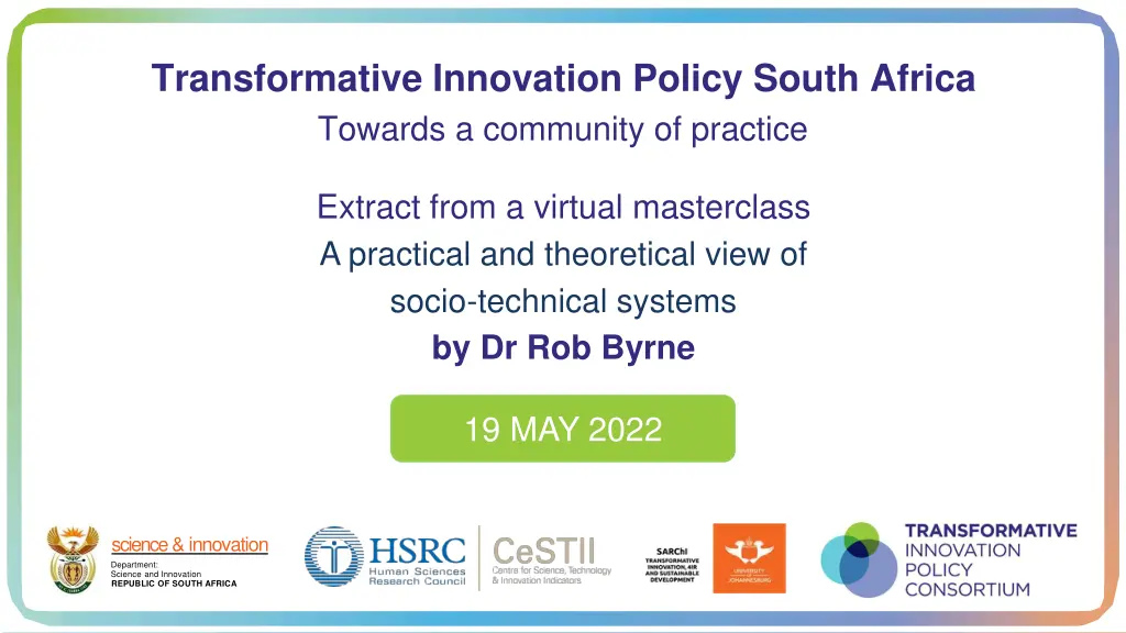 transformative innovation policy south africa 1